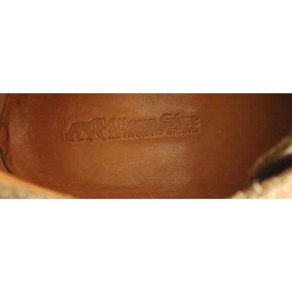 Vintage ABUNA Brown Suede Leather Boots Mens 8 Desert Lace Up Chukka Boot ITALY main image 4